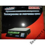 ВЕСИ ТОРГОВНІ MATRIX MWS 410 50КГ