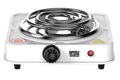 Плита електрична одноконфоркова настільна спіральна Hot Plate Opera OP5711 (1000W 220V/50Hz)