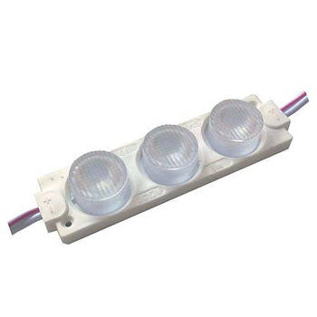 Світлодіодний модуль VARGO 12V 3W білий IP67 70*20*15mm 60 SMD 3030 150-170lm (V-116935)