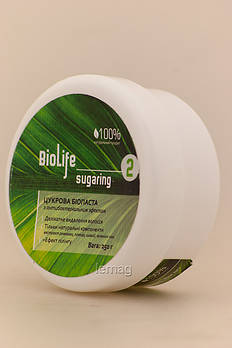 BioLife Пробник цукрової біопасти з антибактеріальним ефектом Ультра м'яка - 2, 250 г