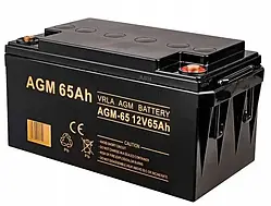 Акумулятор Volt Polska AGM для UPS 12 V 65 Ah для системи аварійного електропостачання B_2174