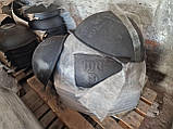 Чугунный Узбекский казан Наманганский DM (Davr Metall) на 100 литров круглое дно казан татарский, фото 5