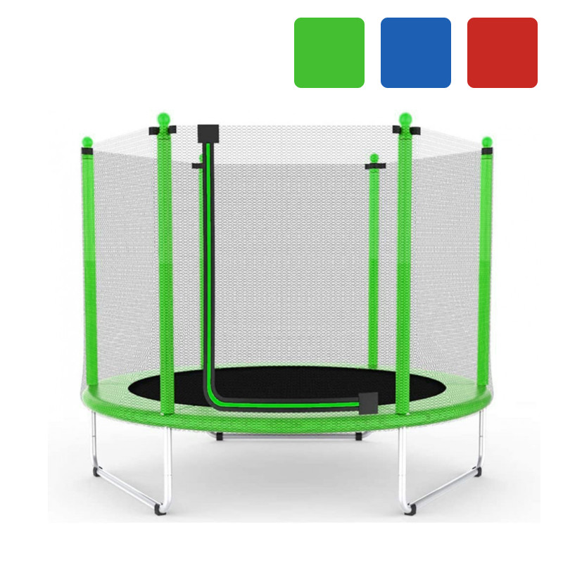 Батут дитячий Atleto 160 см KRB10 із захисною сіткою манеж для дітей B_2176, фото 1