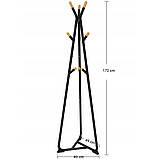 Вішалка для одягу Bonro B-901 металева для підлоги офісу B_2176, фото 5