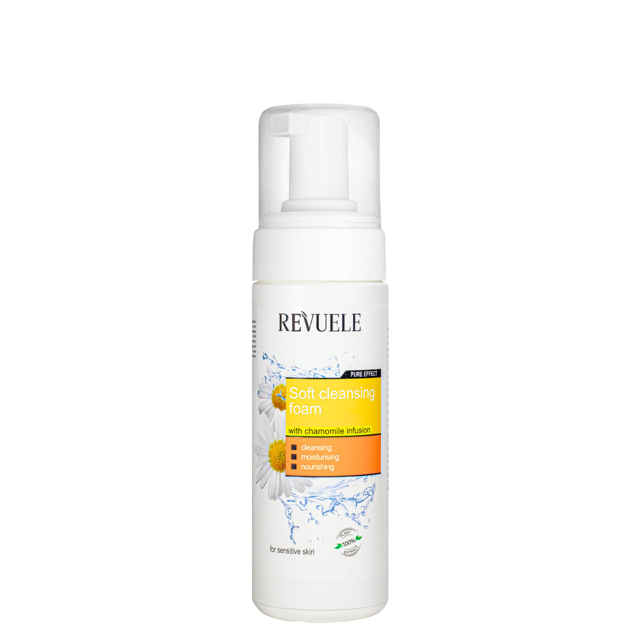 Пінка для вмивання Revuele Gentle Cleansing Foam With Chamomile Infusion з екстрактом ромашки 150 мл