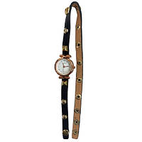 Наручные женские часы Vikec 01 с длинным ремешком gold/black