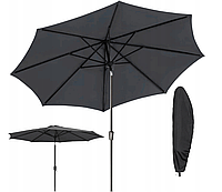 Складной садовый зонт Sternhoff 320 x 250 см Graphite (SDH284) V_2145