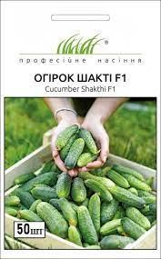Огірок Шакті F1, самозапильний 50 шт, Професійне насіння