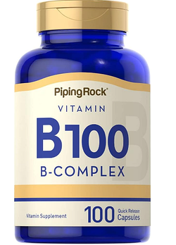 Piping Rock B100 B-complex (100 caps)