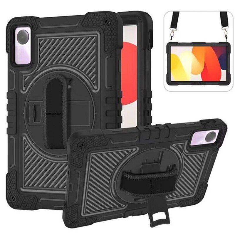 Чехол Carbon Armor Cover Tablet на Xiaomi Redmi Pad SE (11") / (черный)