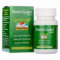 Нім Гард Гуд Кейр, 60 капс., Бадьянатх/ Neem Guard Goodсare, 60 caps, Baidyanath засіб для очищення крові