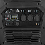 Інверторний бензиновий генератор Weekender X6500ie  6.5 квт з електростартером, фото 6