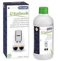 Рідина DeLonghi для видалення накипу в кавоварках декальцинації 500 мл Ecodecalk (DLSC500/SER3018)5513296051)