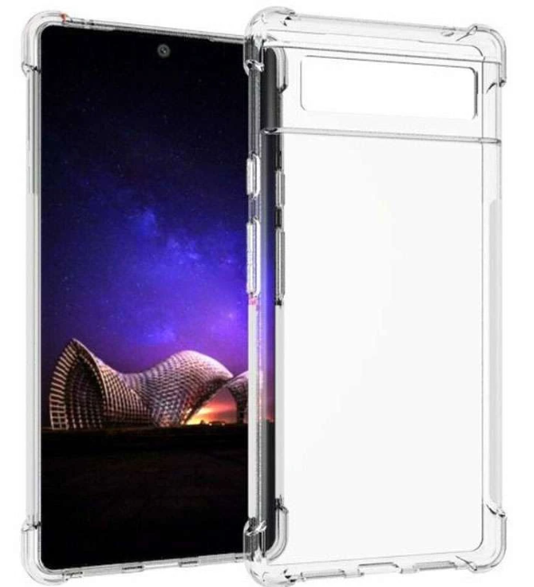 Чохол WXD силіконовий протиударний для Google Pixel 8 Pro / прозорий