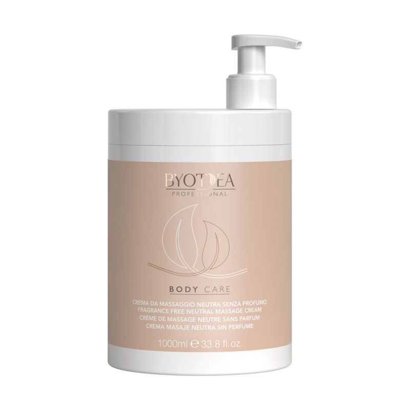 BYOTEA BODY CARE Pro Крем для масажу нейтральний без запаху 1000 мл (Оригінал)