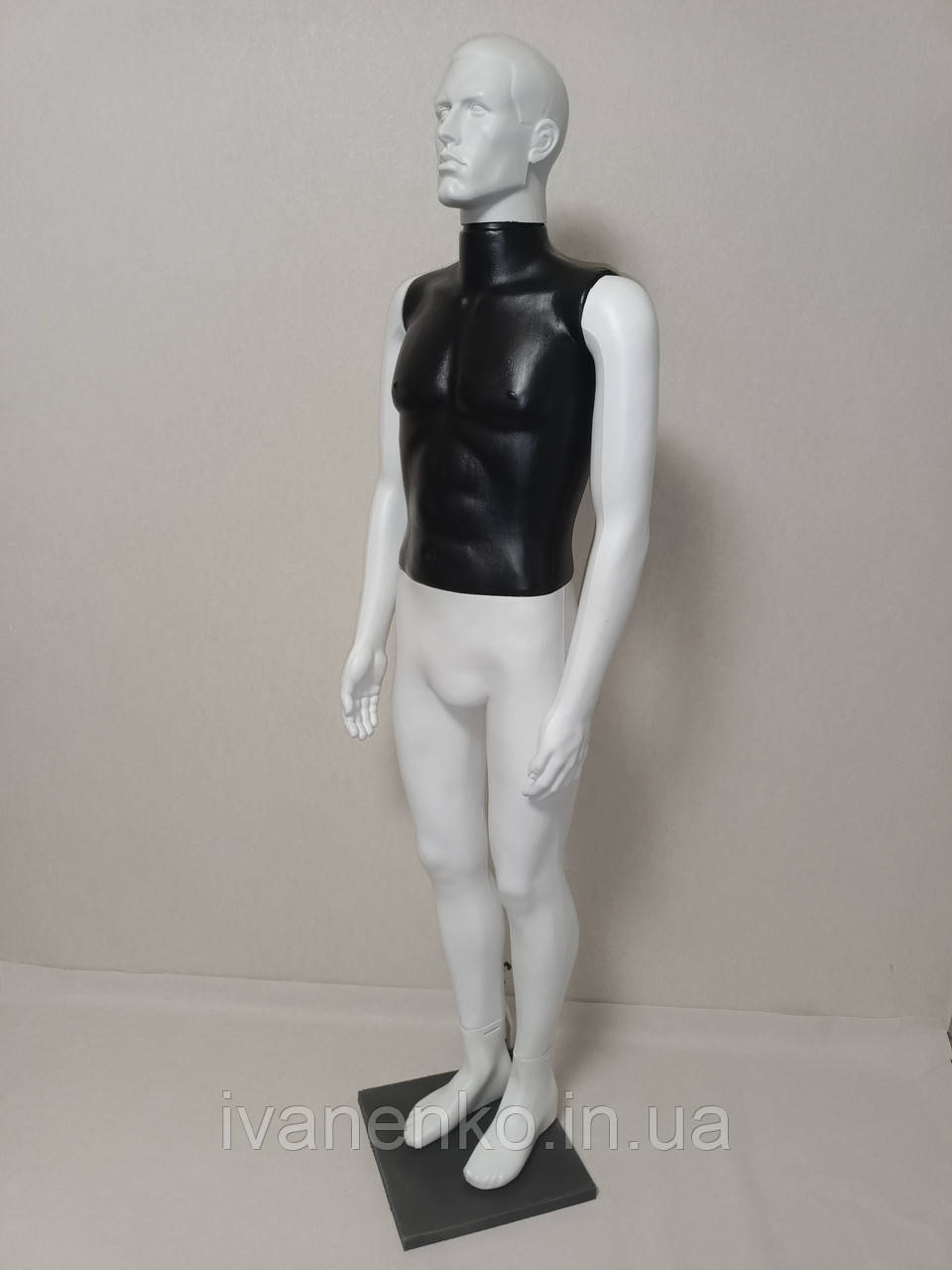 Манекен чоловічий у повний зріст "Сенсей " на підставці ПВХ, фото 1