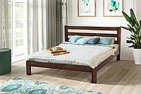 Кровать двуспальная Гефест 160-200 см (орех)