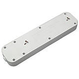 Колодка Quantum 4 пости без заземлення біла 1шт/уп, фото 6