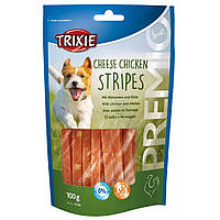 Ласощі для собак з куркою і сиром Trixie Premio Cheese Chicken Stripes 100г