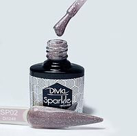 Гель-лак Divia Di1248 світловідбиваючий Sparkle SP02 7,3 мл