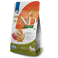 Сухой корм для собак малых пород Farmina N&D Pumpkin Grain Free Duck & Cantaloupe Adult Mini- 2 кг