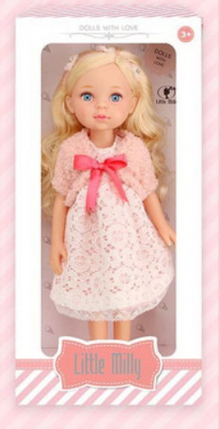 Лялька 91016L Little Milly 34см колекція Dolls with Love., фото 3