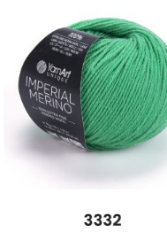 Чиста 100 % вовна IMPERIAL MERINO № 3332