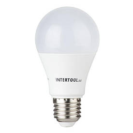 Світлодіодна лампа LED 12Вт, E27, 220В INTERTOOL LL-0015