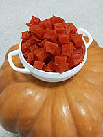 Натуральні гарбузові цукати з додаванням апельсинової цедри, 1 кг, Цукати з гарбуза, корисні та смачні, Тыква