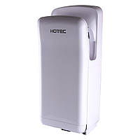Сушилка для рук HOTEC 11.101 ABS White сенсорная, корпус пластик белый (220В ,1650-2050Вт) Hatka - То Что