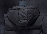 Жилет чоловічий теплий з капюшоном 44-50, фото 6