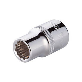 Головка 12 гр. 1/2", 12 мм INTERTOOL ET-0212