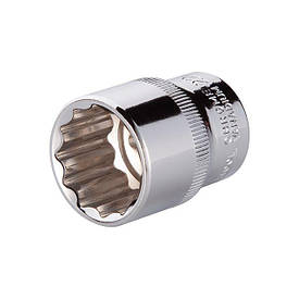 Головка 12 гр. 1/2", 22 мм INTERTOOL ET-0222