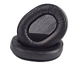 Амбушури Audio-Technica ATH MSR7 ATH M50X ATH M20x M30X M40X WS990BT Матеріал Натуральна шкіра, фото 5