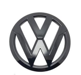 Емблема радіаторної решітки Volkswagen Touareg 2010-2014 Sharan 10-16  7P6853601AUL чорний глянецьM