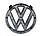 Емблема радіаторної решітки Volkswagen Touareg 2010-2014 Sharan 10-16 7P6853601AUL чорний глянецьM, фото 4