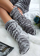 Кімнатні махрові чобітки на м'якій підошві 38-39, фото 3