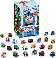 Адвент календарь Advent Calendar Fisher-Price Thomas & Friends MINIS коллекционный набор 24 паровозиков Томас