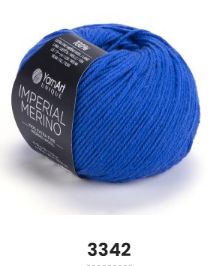 Чиста 100 % вовна  IMPERIAL MERINO № 3342