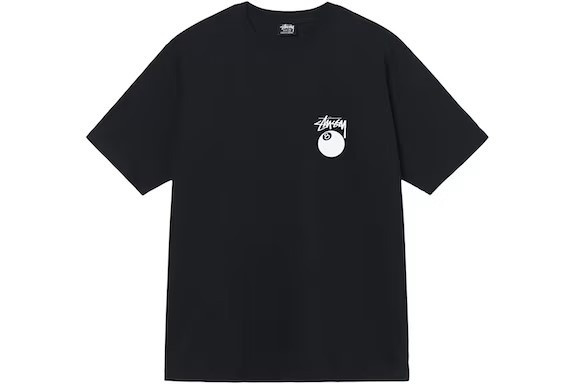 Футболка чорна LOYS Stussy-Billiards XS