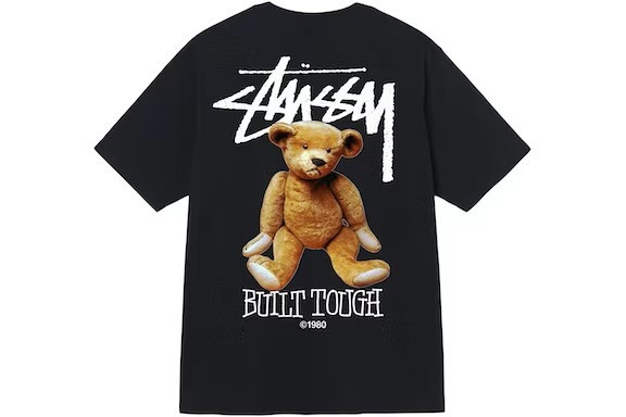 Футболка чорна LOYS Stussy-Built-Tough XS