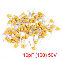 Конденсатор Керамический 10pF (100) 50V 10%