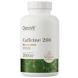 Кофеїн OstroVit Caffeine 200mg (200 таблеток.)