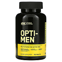 США! Optimum nutrition opti-men 150 таблеток, витамины для мужчин опти-мен 150 таблеток