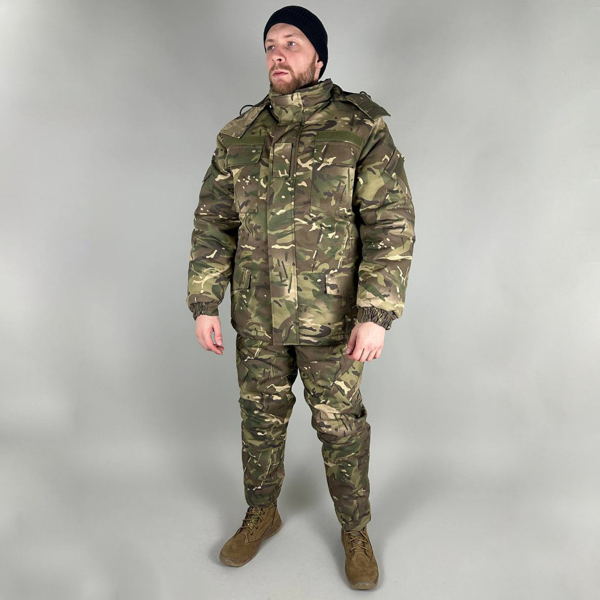 🔥 Костюм Гірка "ЗСУ Зима" (multicam) тепла куртка та штани, мультикам нацгвардії військова зсу, фото 1