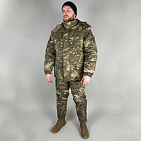 Костюм Горка "ВСУ Зима" (multicam) тёплая куртка и штаны, мультикам нацгвардии военная зсу