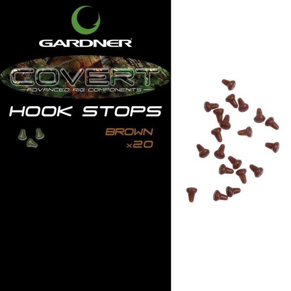 Стопор на гачок Gardner covert hook stops Brown