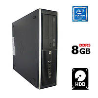 Компьютер HP Elite 8300 /Pentium G850 2 ядра 2.9GHz/ 4GB DDR3 / 8 GB DDR3 / 500 GB HDD / DVD-RW