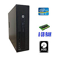 Компьютер HP EliteDesk 800 G1 SFF / Core i3-4150 2 ядра 3.5GHz / 8GB DDR3 / 250GB HDD/ HD Graphics