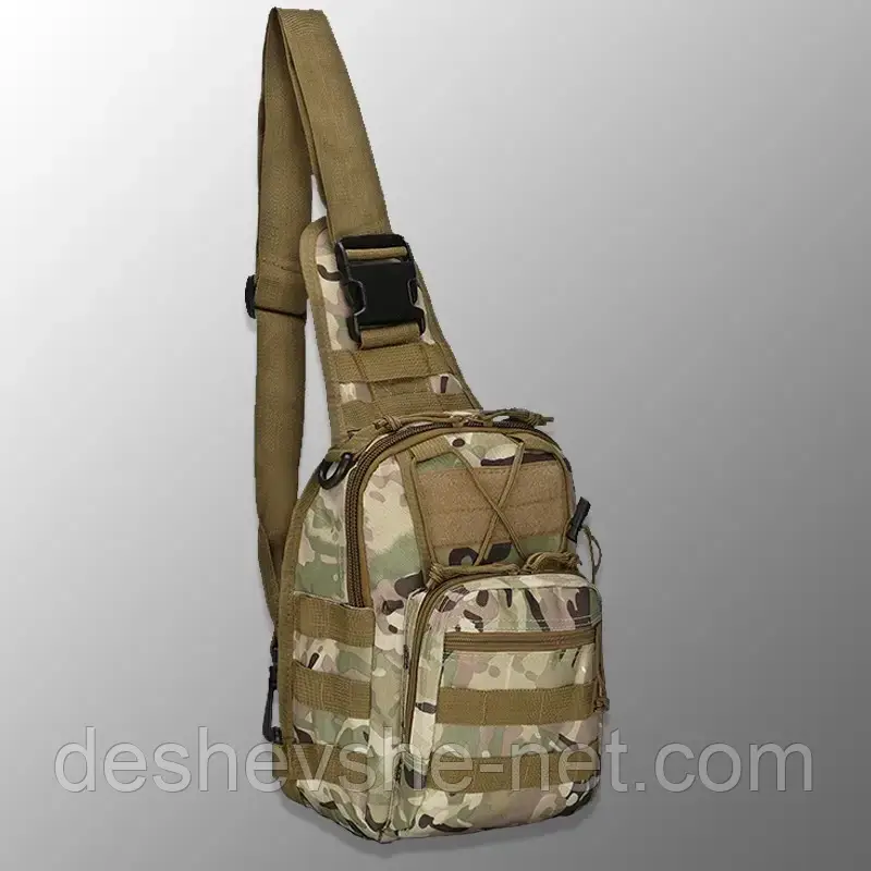 Тактична чоловіча сумка через плече US Army Мультиком